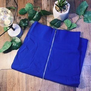 4 FOR $25⭐️ 
Charlotte Russe skirt blue size small